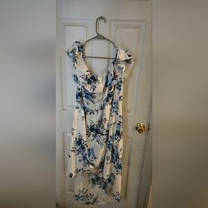 Shein floral Hi low dress